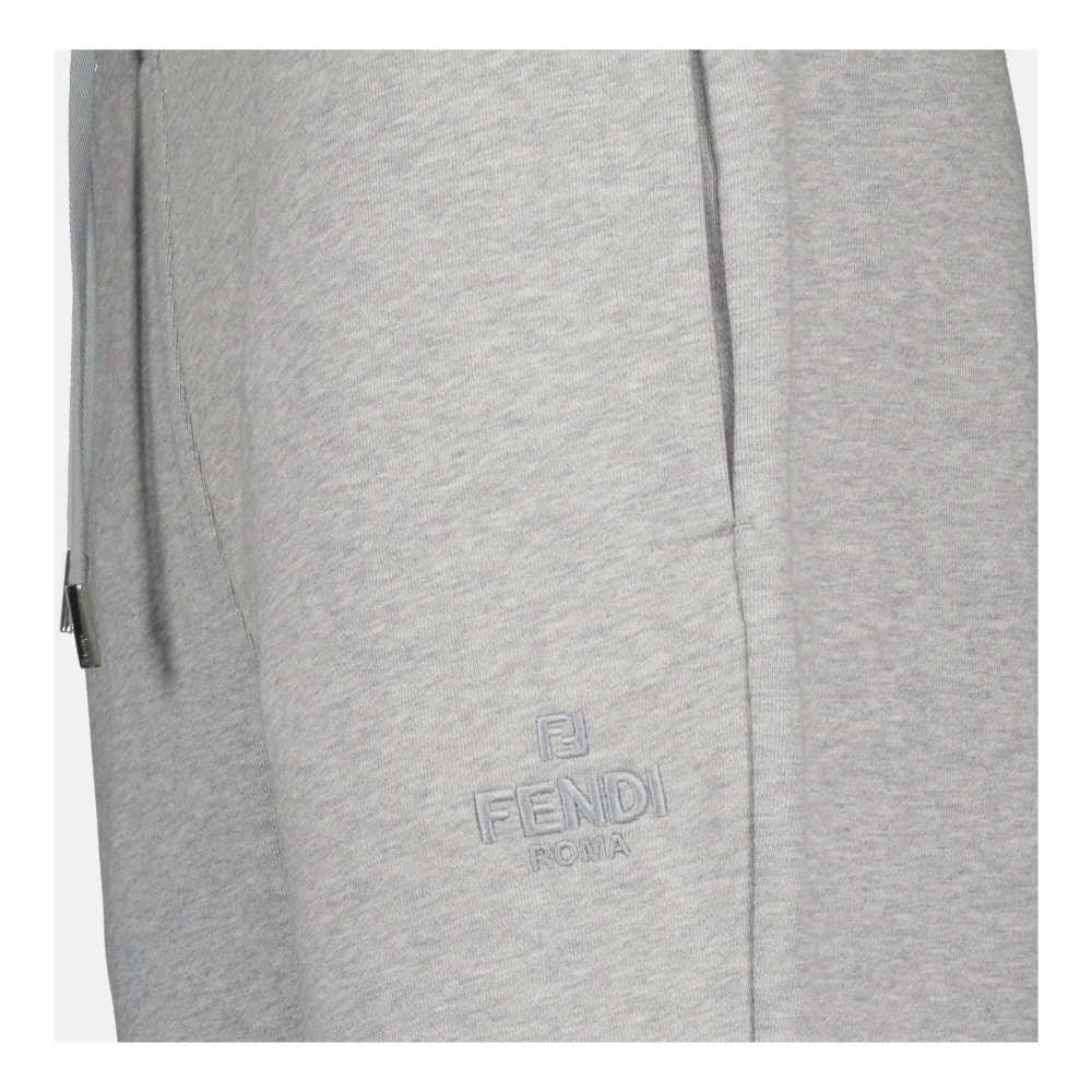 Fendi Grijze Joggingbroek Herfst-Winter Collectie Gray Dames