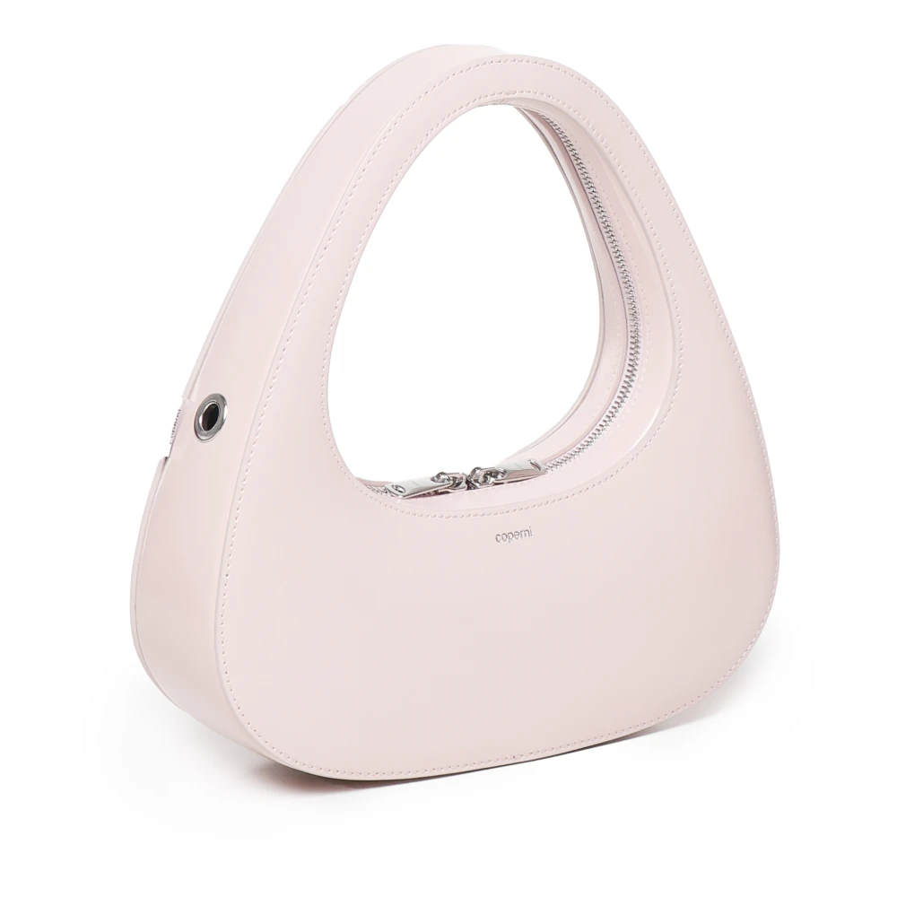Coperni Roze Baguette Tas met Dubbele Rits Pink Dames
