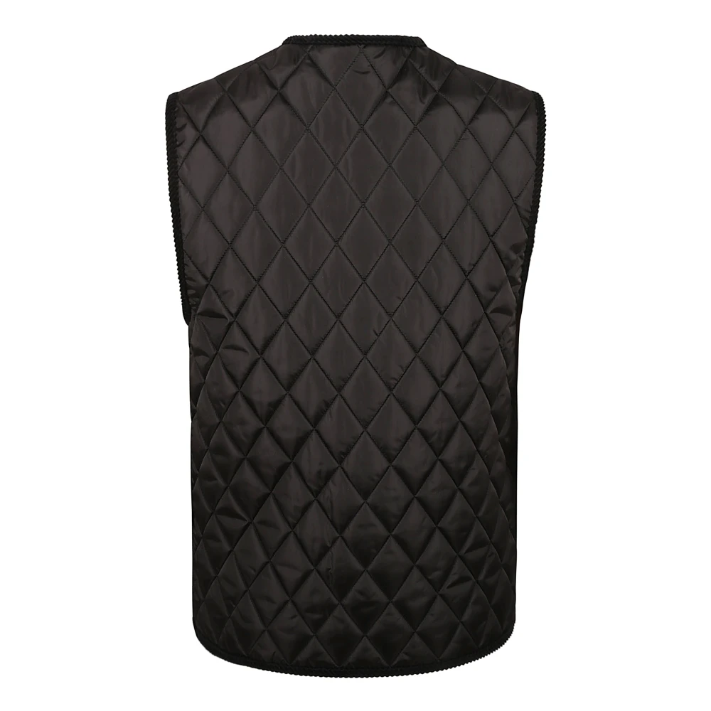 Burberry Zwarte Gilets Jassen Black Heren