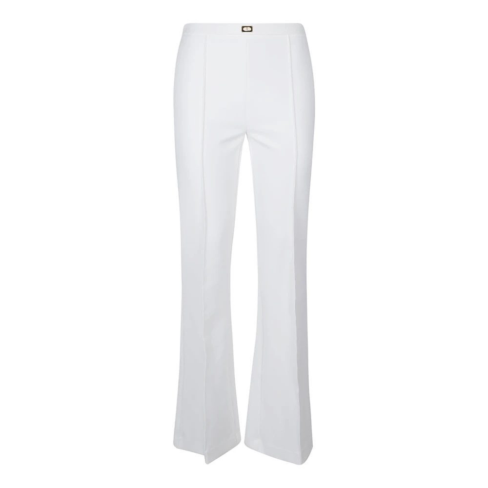 Elisabetta Franchi Essentiële Broek White Dames