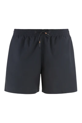 Badshorts med meshfoder och fickor