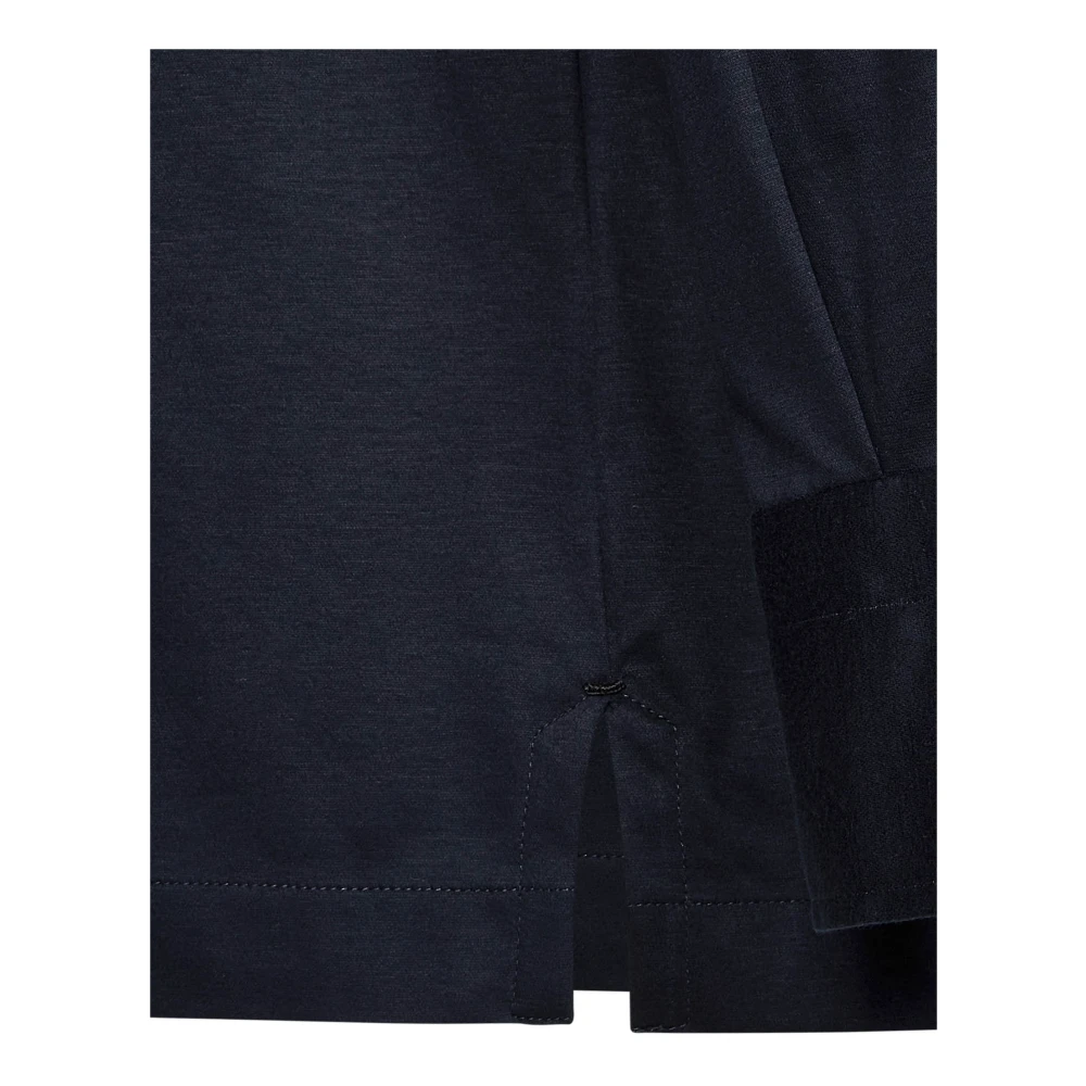 Kiton Navy Blue Polo Shirt Herenkleding Blue Heren