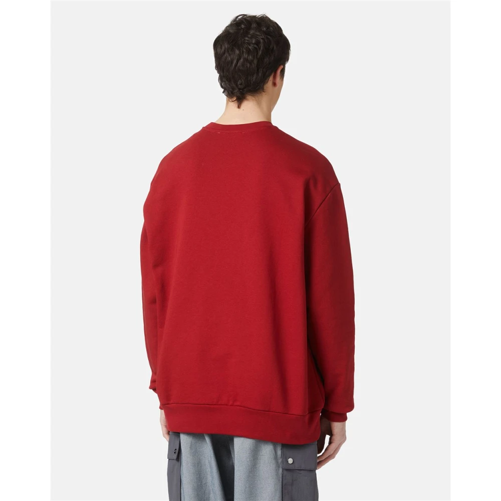 Iceberg Rode over-fit sweatshirt Red Heren