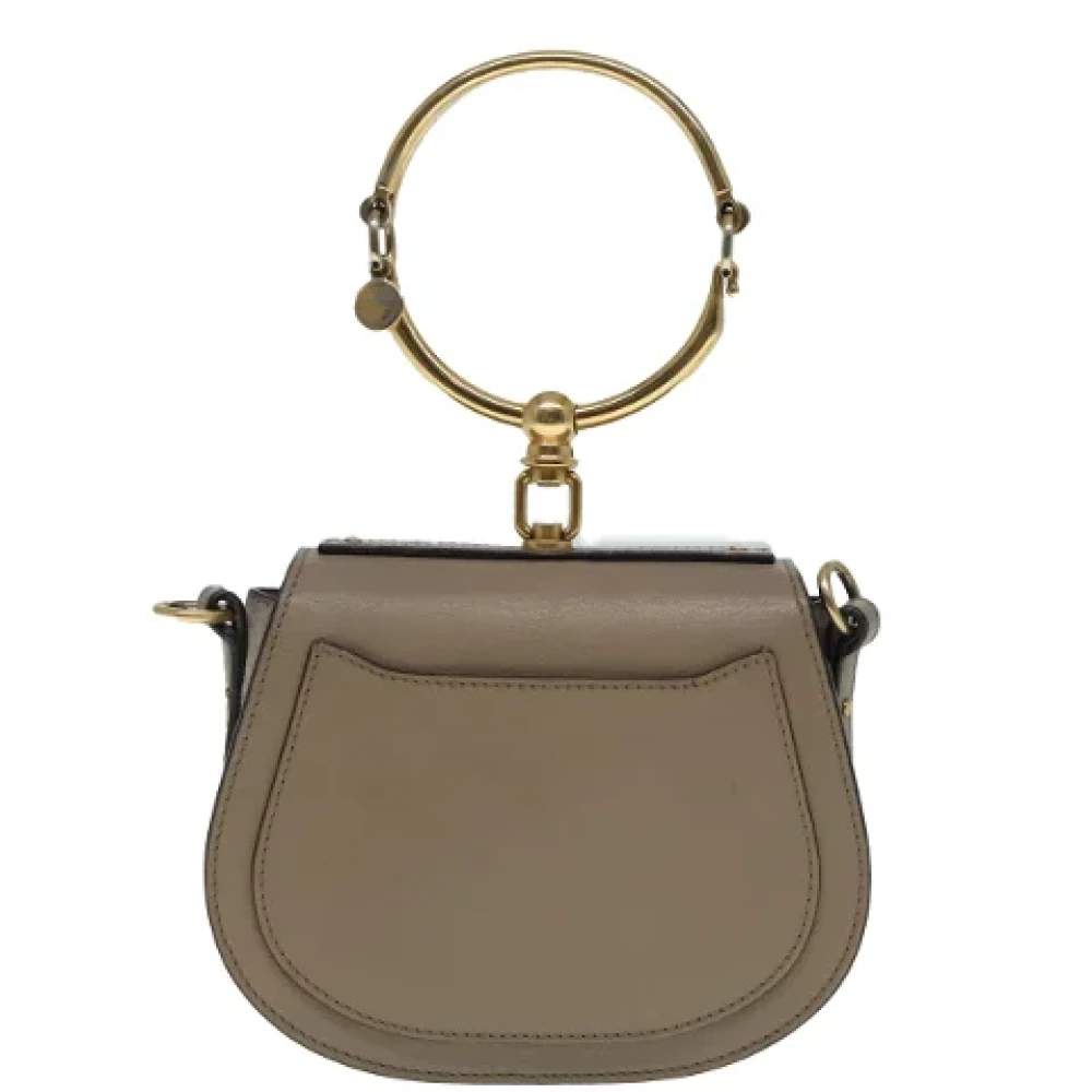 Chloé Pre-owned Leather handbags Brown Dames