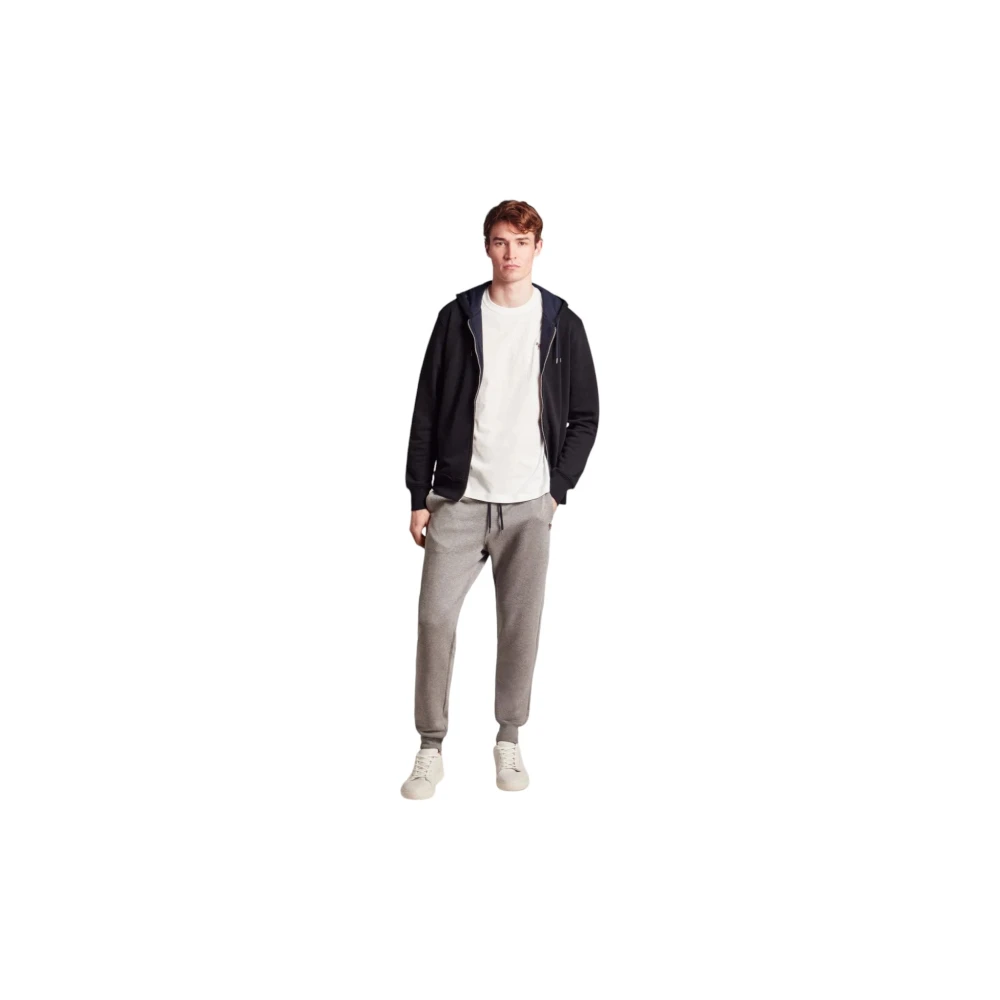 Paul Smith Biologisch Katoen Zebra Logo Hoodie Black Heren