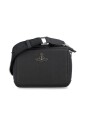 black-leather-orb-plaque-shoulder-bag