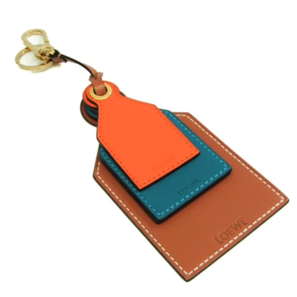Loewe Pre-owned Leather key-holders Multicolor Dames