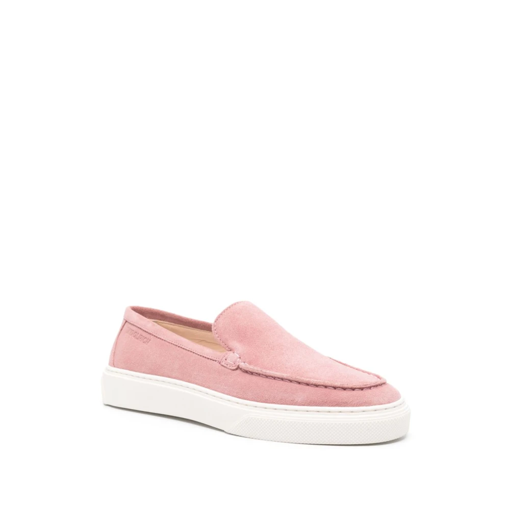 Woolrich Roze Sneakers met Flamingo Zool Pink Dames