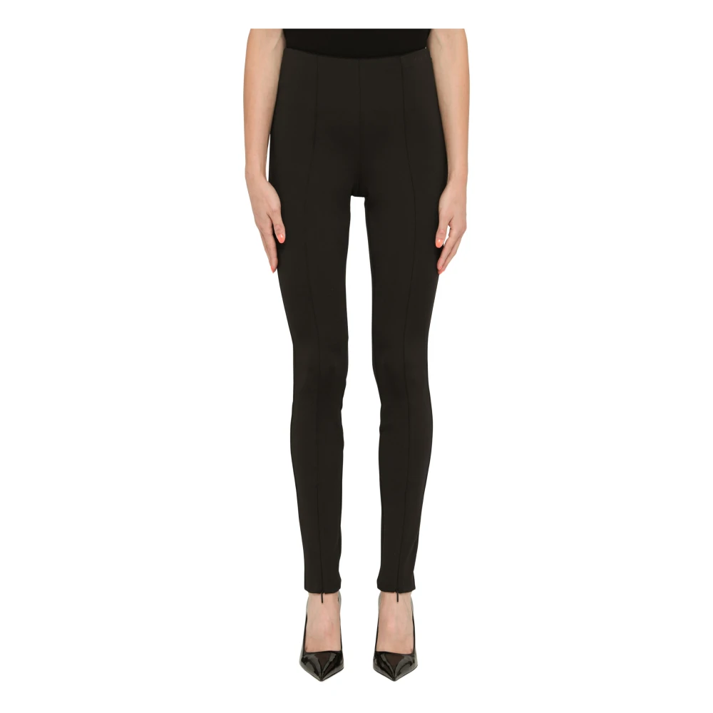 Calvin Klein Skinny Leggings för kvinnor Black, Dam