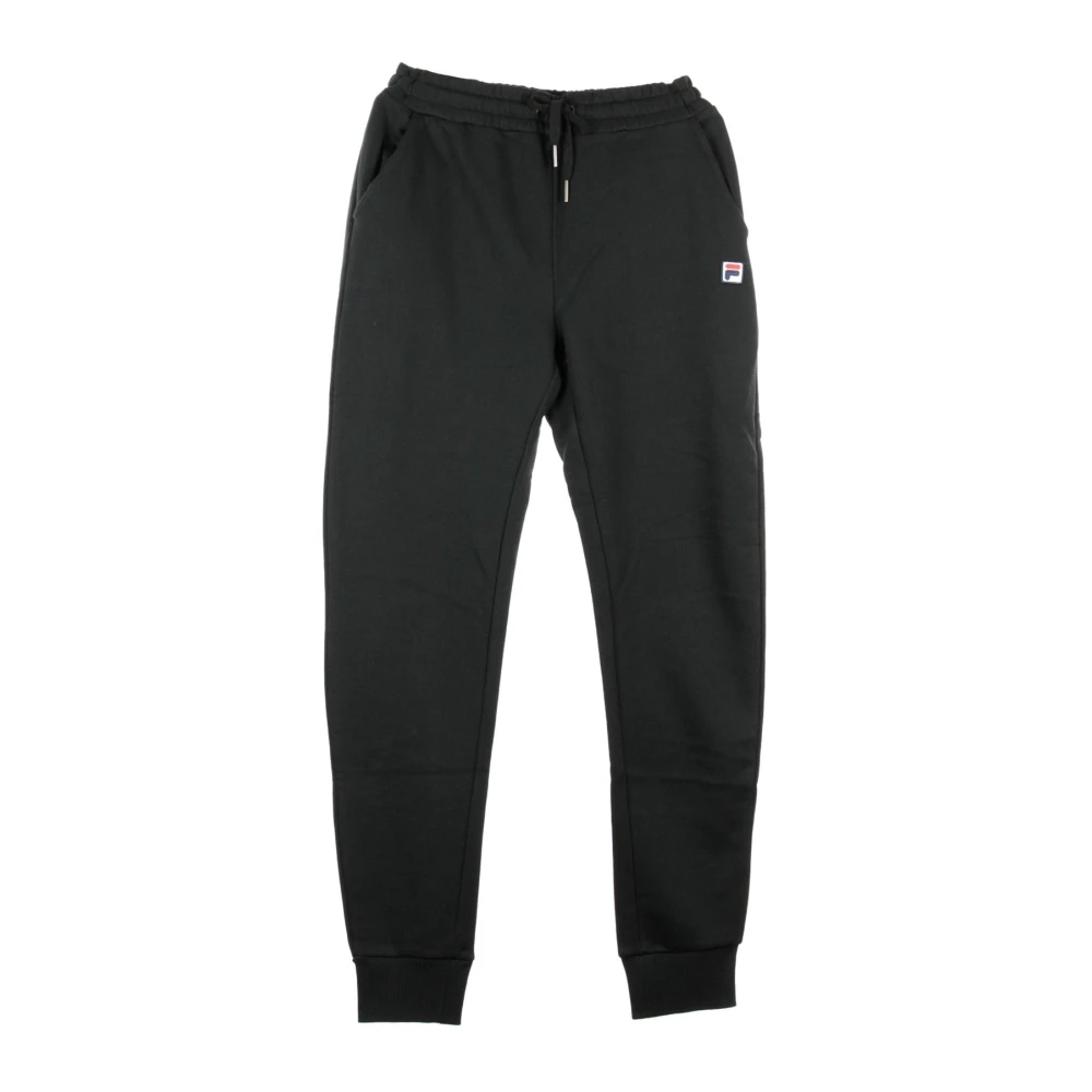 Fila Zwarte Fleece Trainingsbroek voor Vrouwen Black Dames