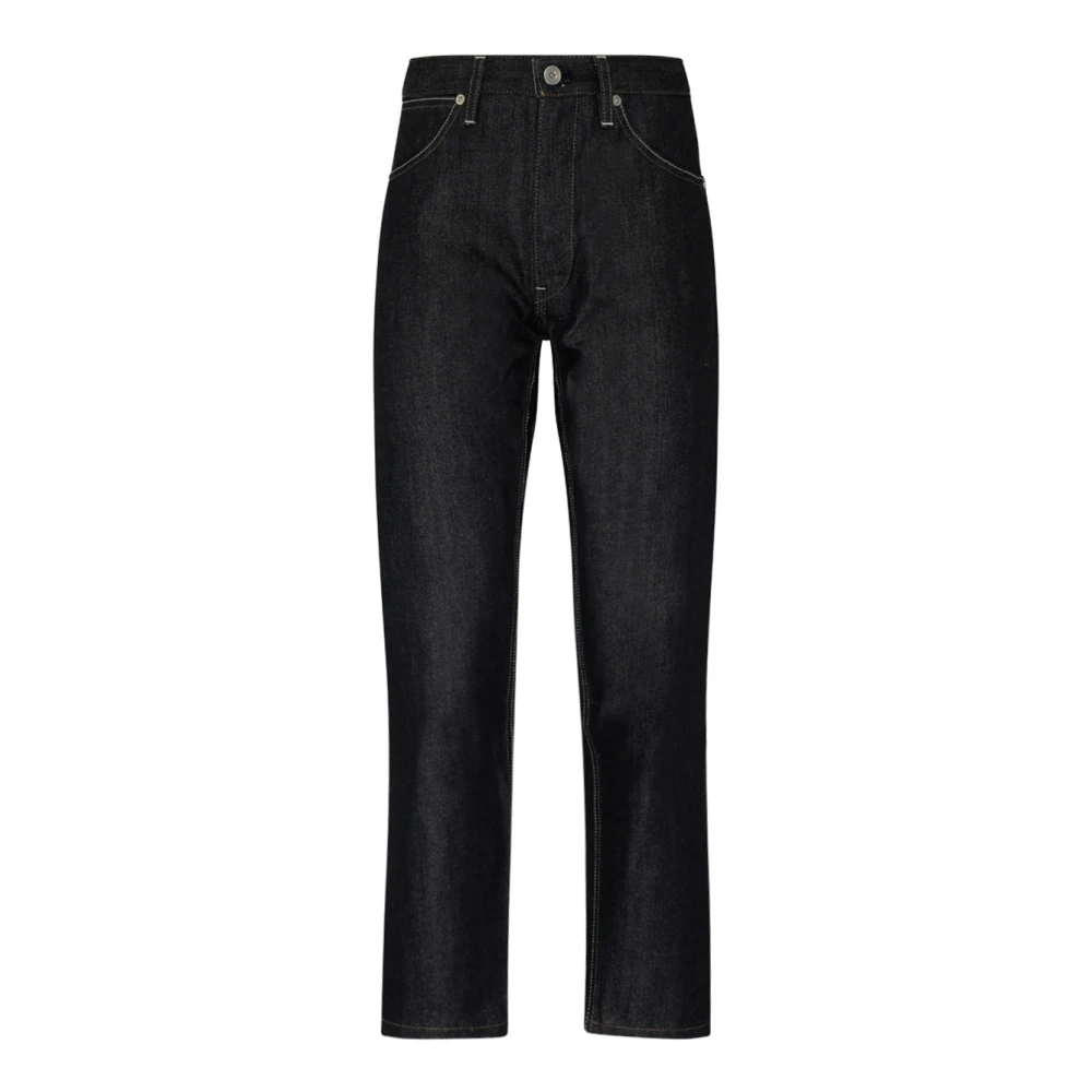 Jil Sander Women's Blue Straight Fit Jeans, W25, Cotton Trousers