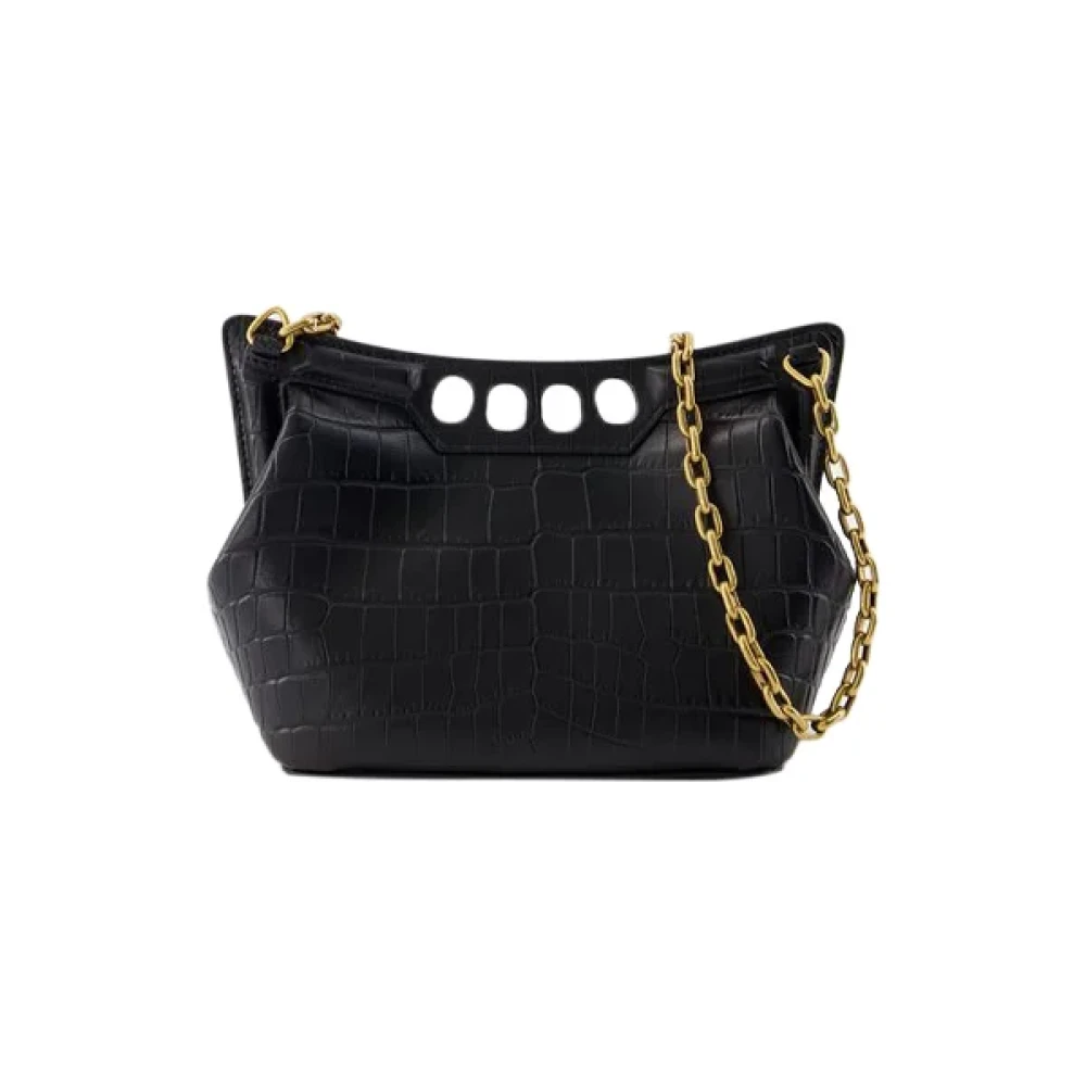alexander mcqueen Leather handbags Black Dames