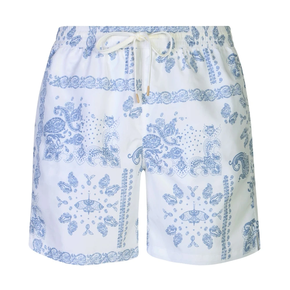 Eleventy Men's Blue Beachwear, Xl, Pantaloncino Beach