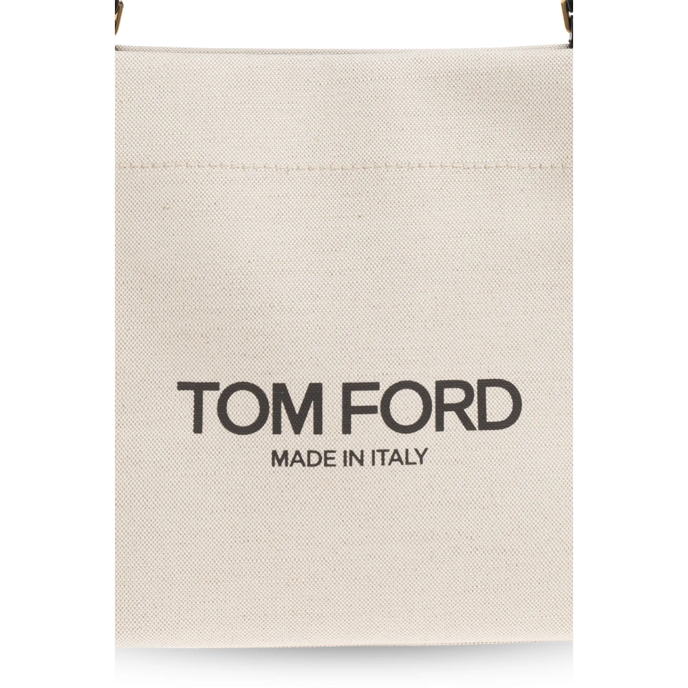 Tom Ford Amalfi Medium shopper tas Beige Dames
