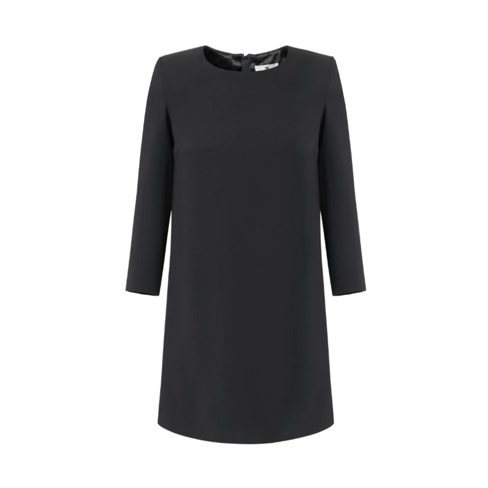 Elisabetta Franchi Korte Jurk met Elegant Design Black Dames