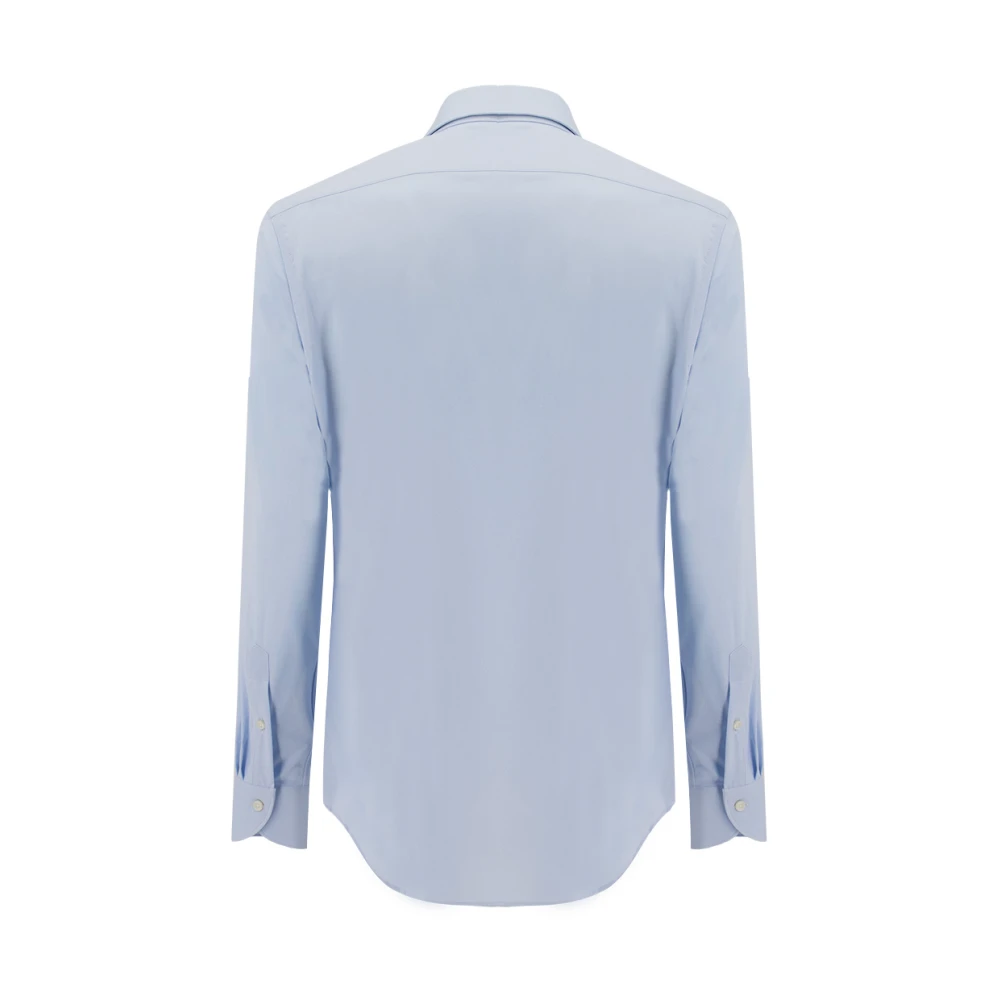 Xacus No Iron Slim Fit Overhemd voor een Perfecte Look de Hele Dag Blue Heren
