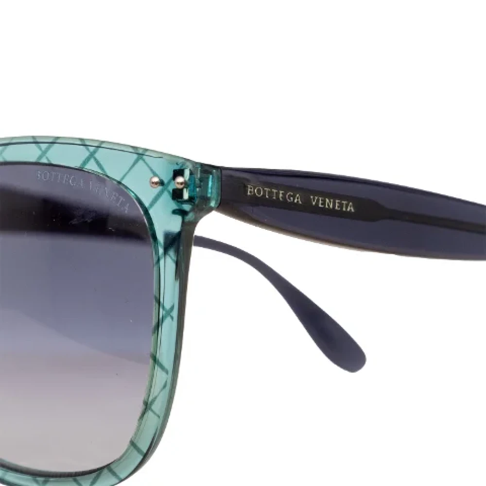 Bottega Veneta Vintage Pre-owned Acetate sunglasses Green Dames