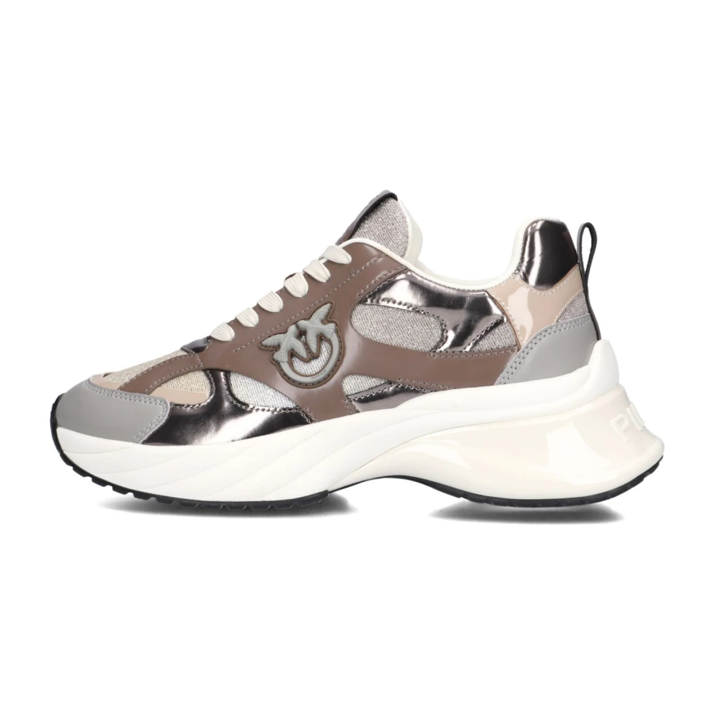 Pinko Bruine Sneakers Ariel 15 Dames Schoenen