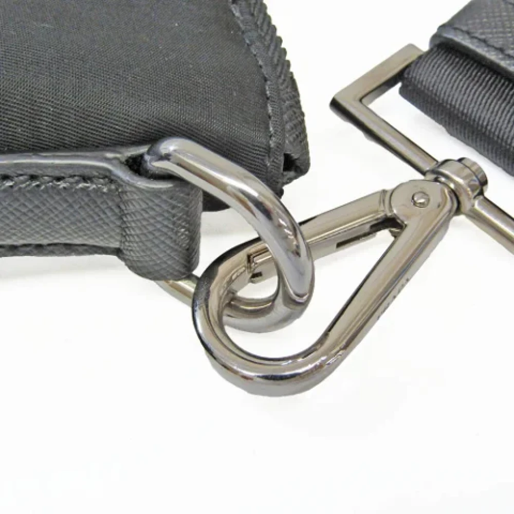 Prada Vintage Pre-owned Fabric prada-bags Black Dames
