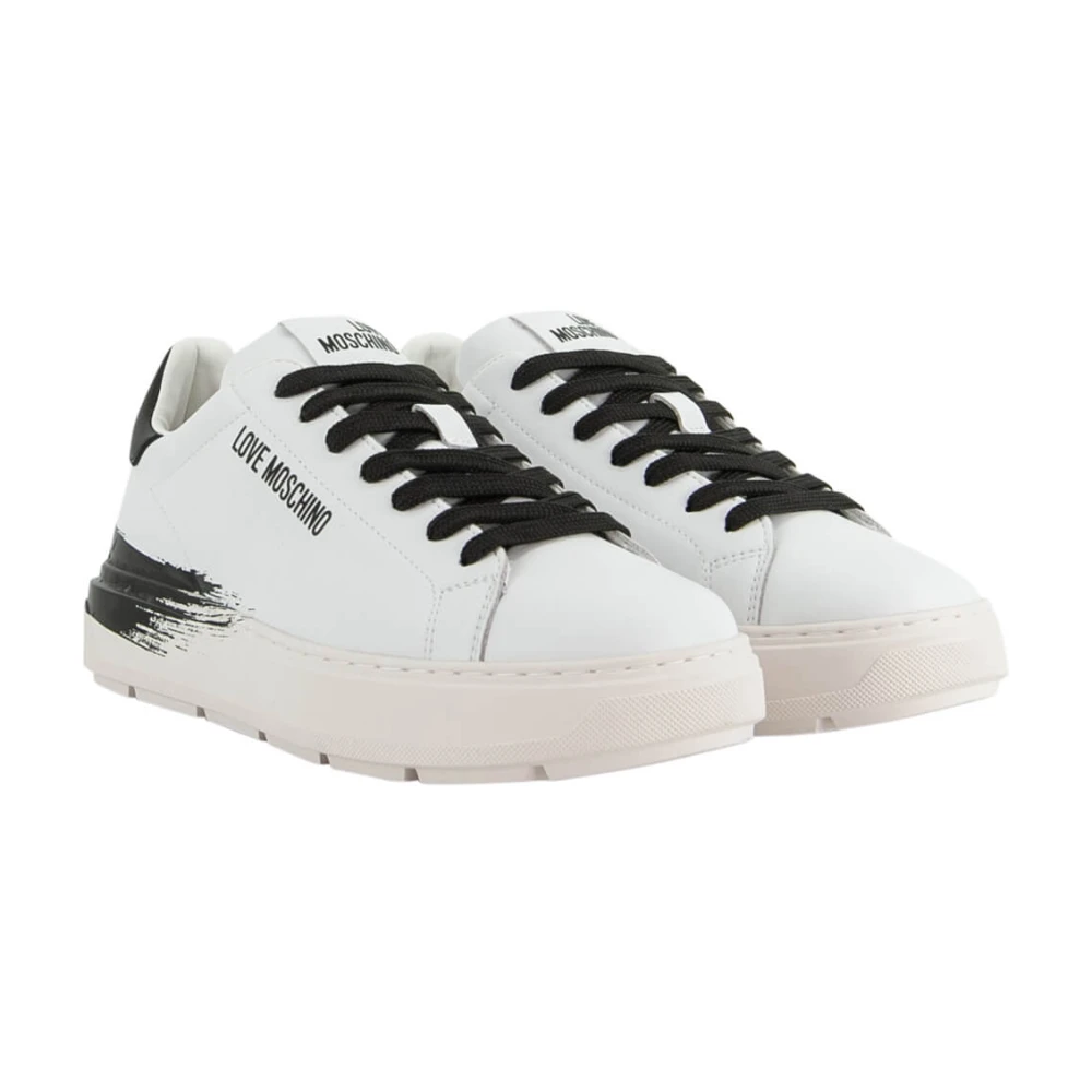 Love Moschino Modiga Vita Sneakers White, Dam