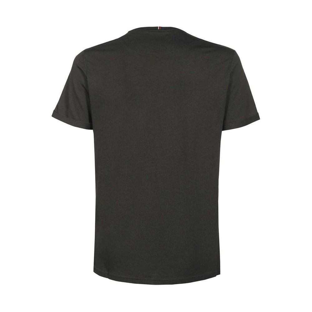 Les Deux Logo Geborduurd T-Shirt Brown Heren