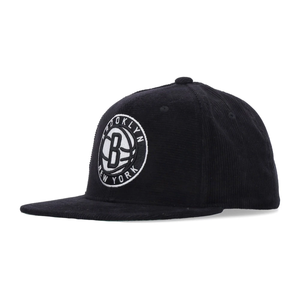 Mitchell & Ness NBA Brooklyn Nets Velvet Cap Black Heren