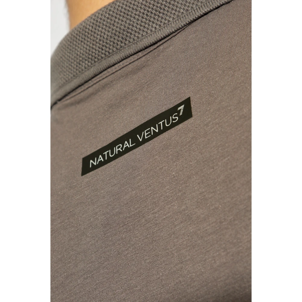 Emporio Armani EA7 Polo met logo Gray Heren