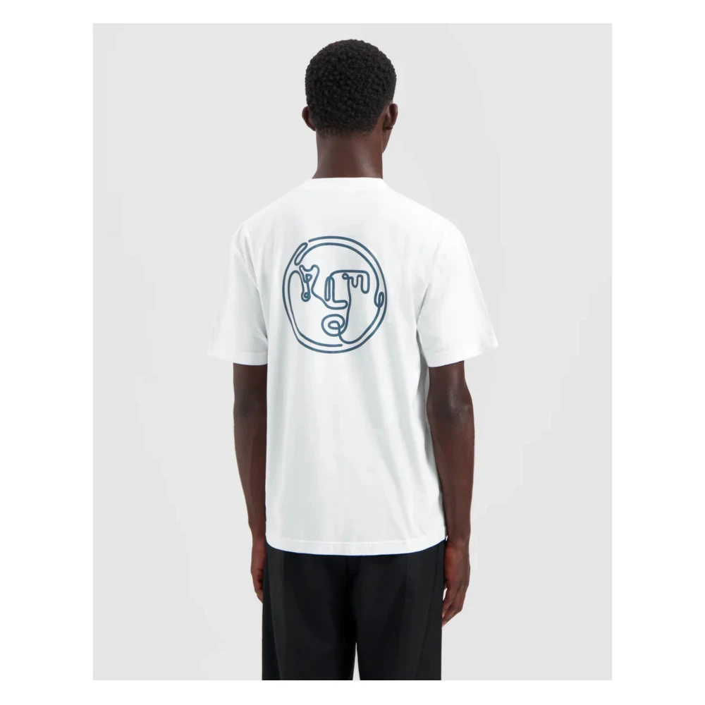 Olaf Hussein Grijze T-shirt met ØlÅf Design Gray Heren