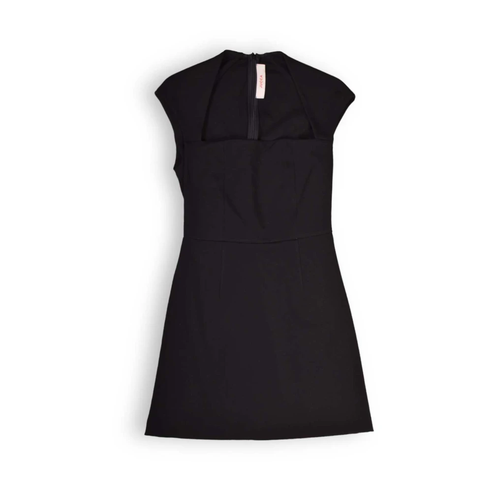 Jucca Mouwloze Milano Jurk Zwart Black Dames