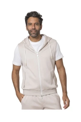 Ärmlös Hoodie