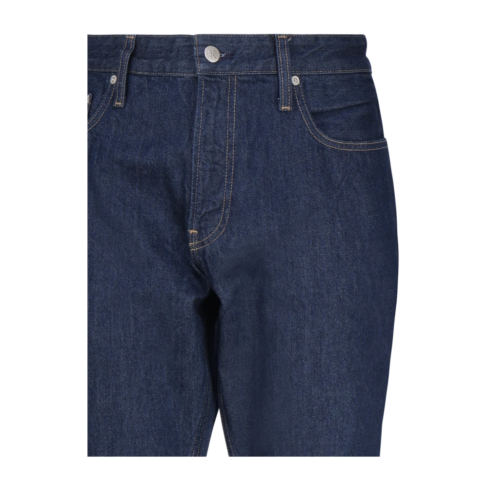 Calvin Klein Jeans met 98% katoen 2% elastaan Blue Heren