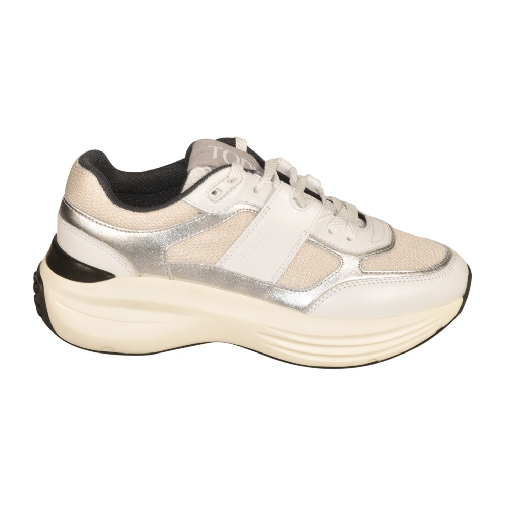 Tod’s Leren Sneakers Dames Schoenen Veelkleurig Multicolor
