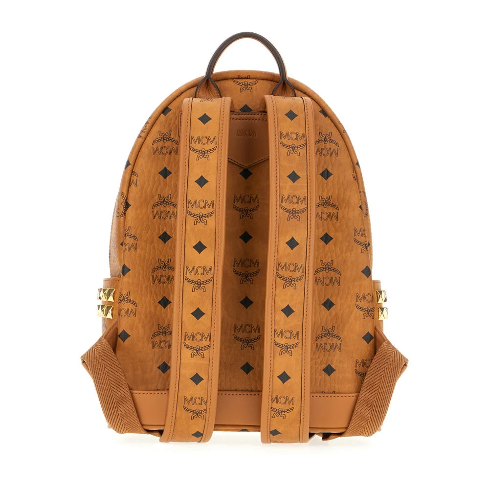 MCM Stijlvolle Zaini Rugzak voor Dagelijks Gebruik Brown Dames