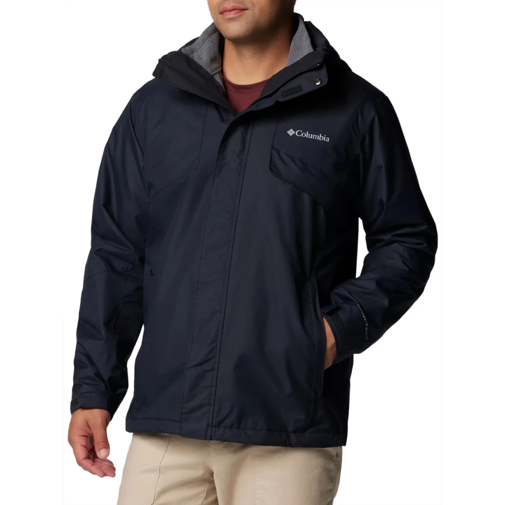 Columbia Outdoor Fleece Interchange Jas Zwart Black Heren