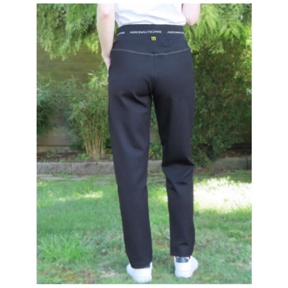 aeronautica militare Born To Fly Jogging Set Black Dames