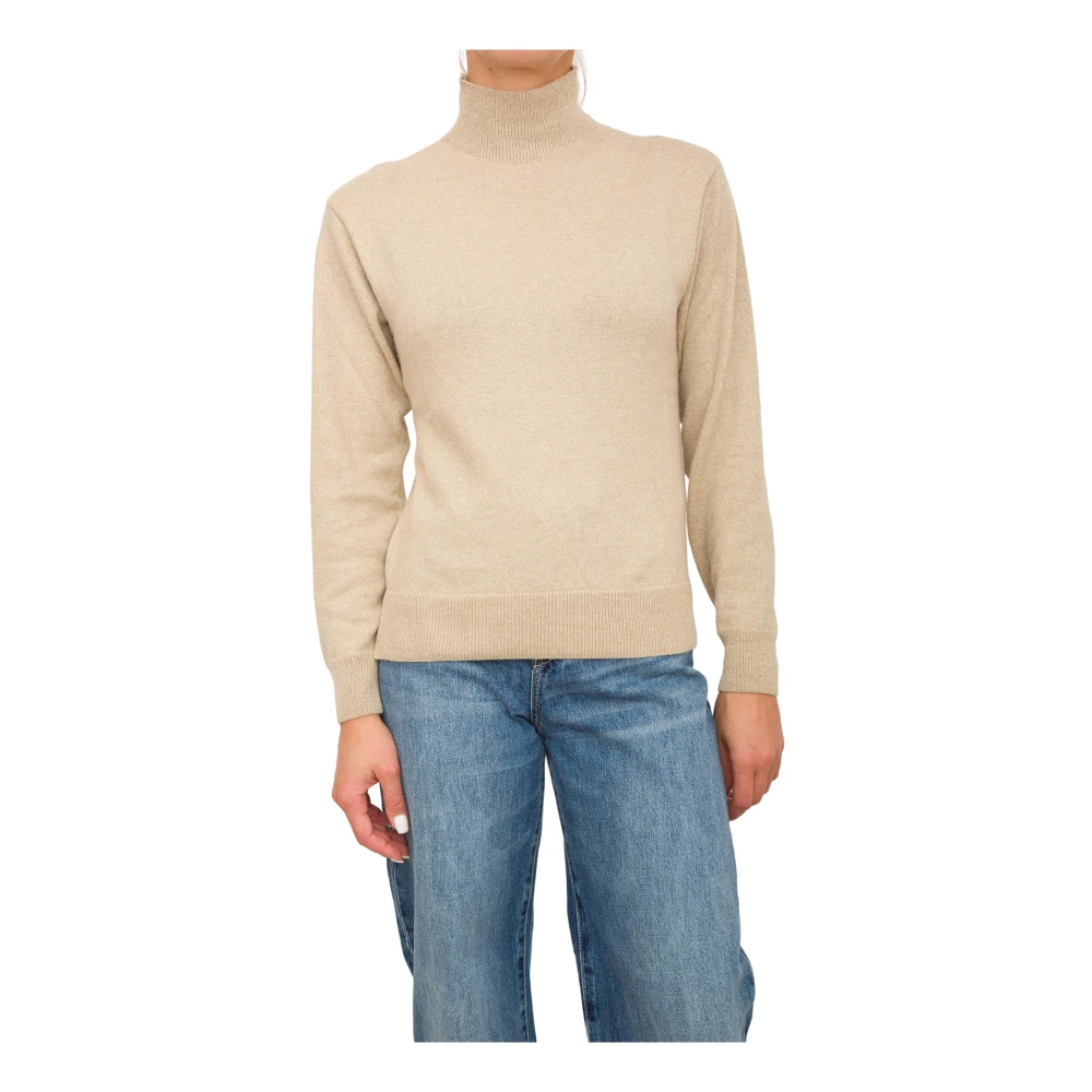 Armani Exchange Stijlvolle Pullover in Goud Yellow Dames