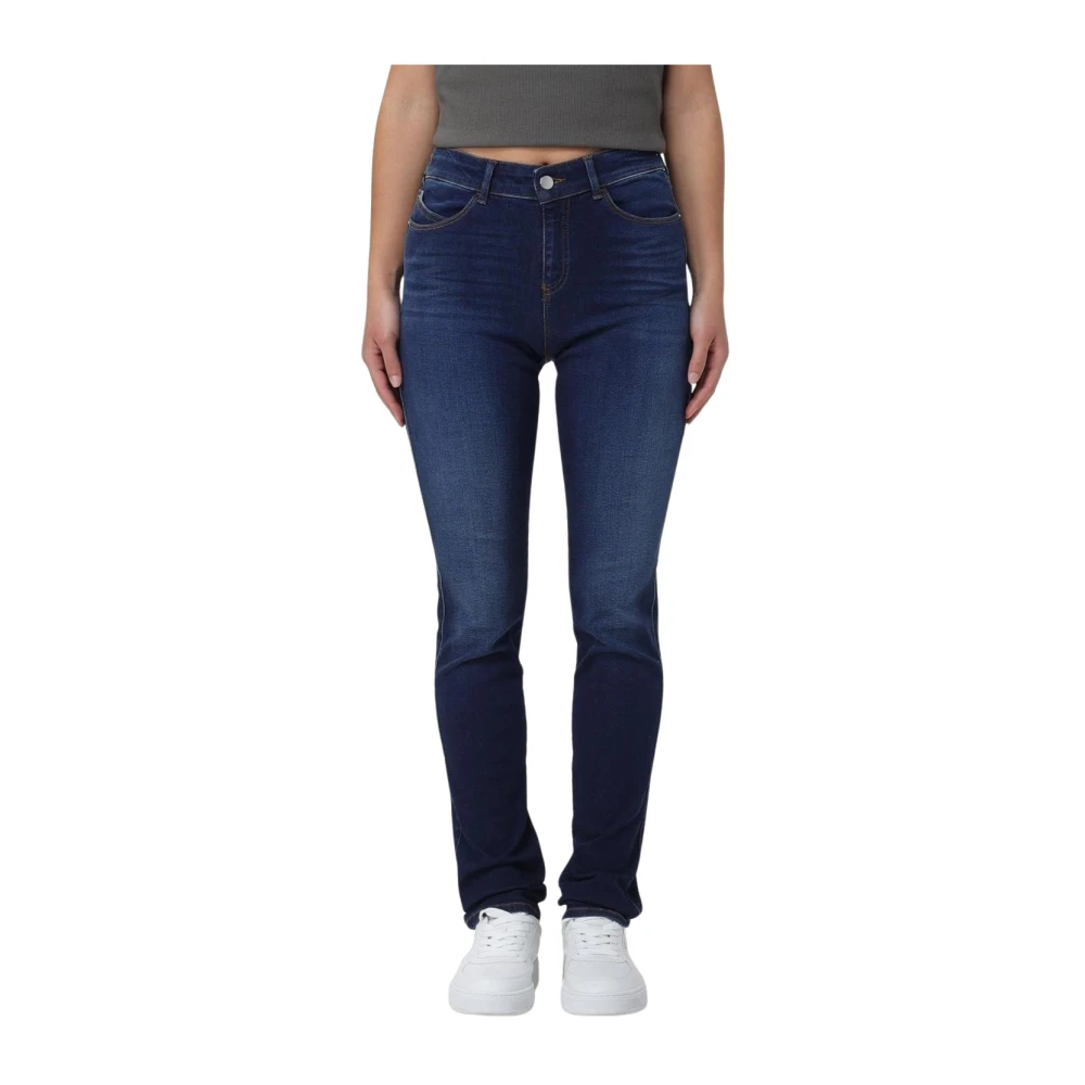 Emporio Armani Women's Blue Skinny Jeans For