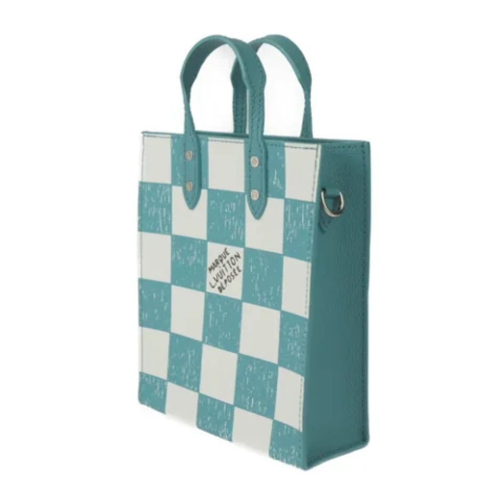 Louis Vuitton Vintage Pre-owned Leather louis-vuitton-bags Green Dames