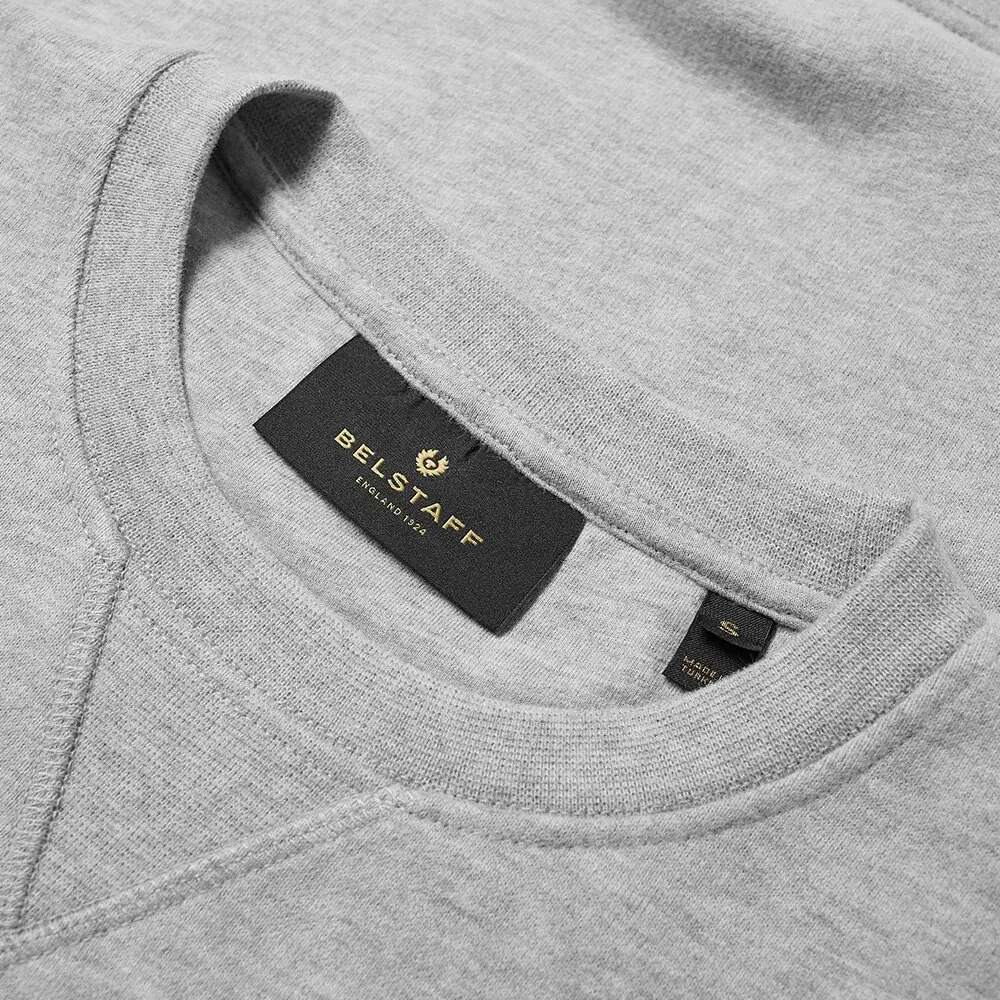 Belstaff Heren Bouclé Katoenen Sweatshirt Gray Heren