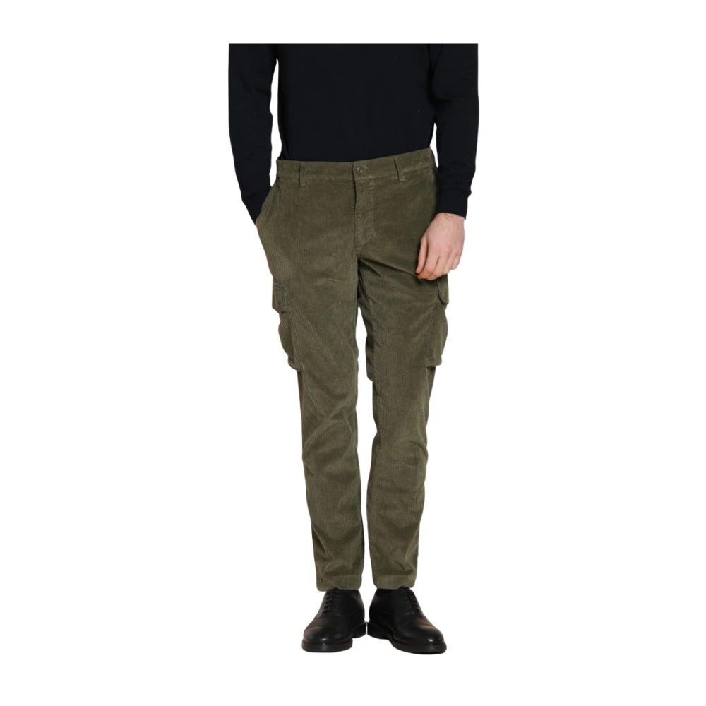 Mason's Uomo Verde Pantaloni, S, New,