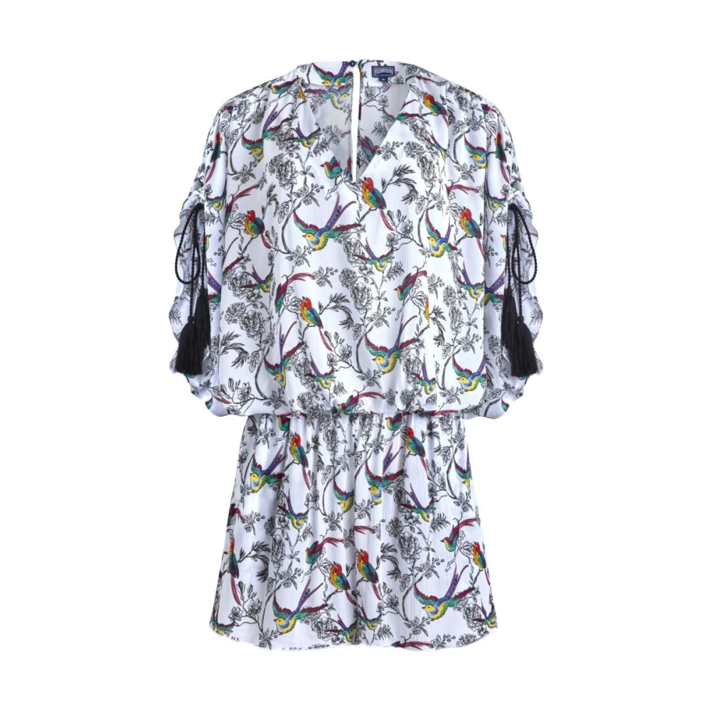 Vilebrequin Rainbow Birds Playsuit med V-ringning Multicolor, Dam