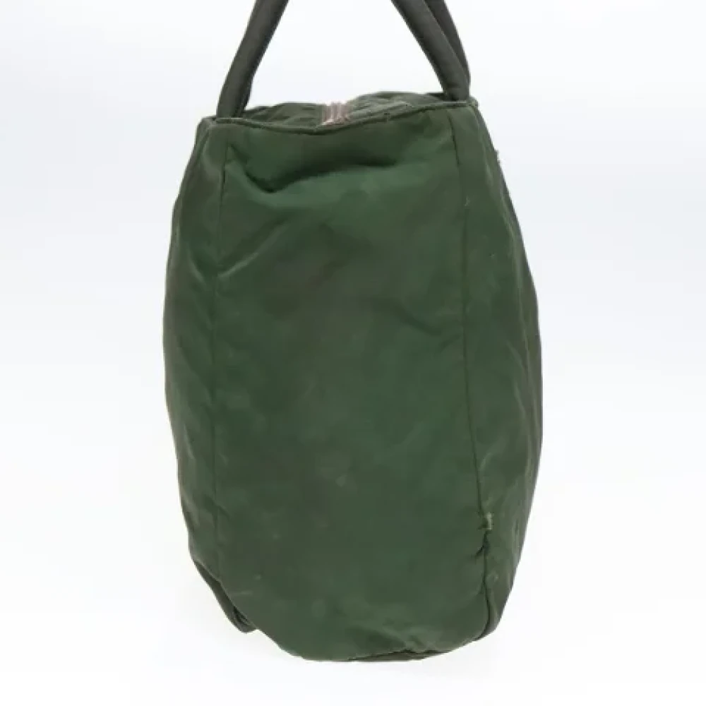 Prada Vintage Pre-owned Nylon totes Brown Dames