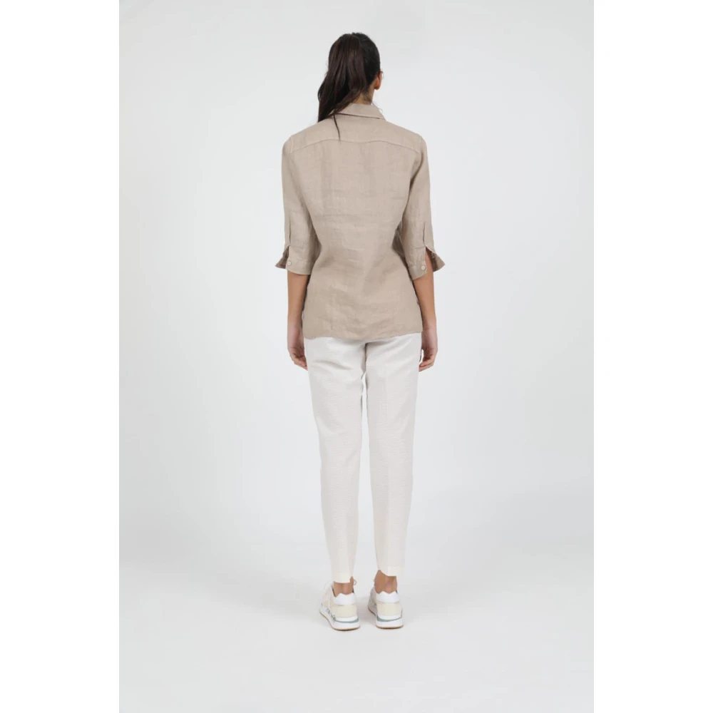 White Sand Stijlvolle Broek White Dames