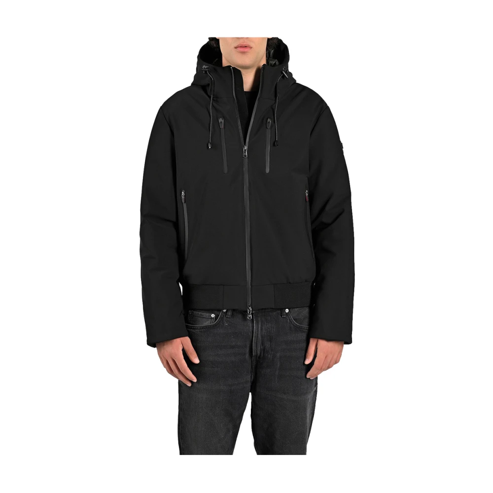 Canadian Classics Zwarte Trendy Waterdichte Jas Black Heren