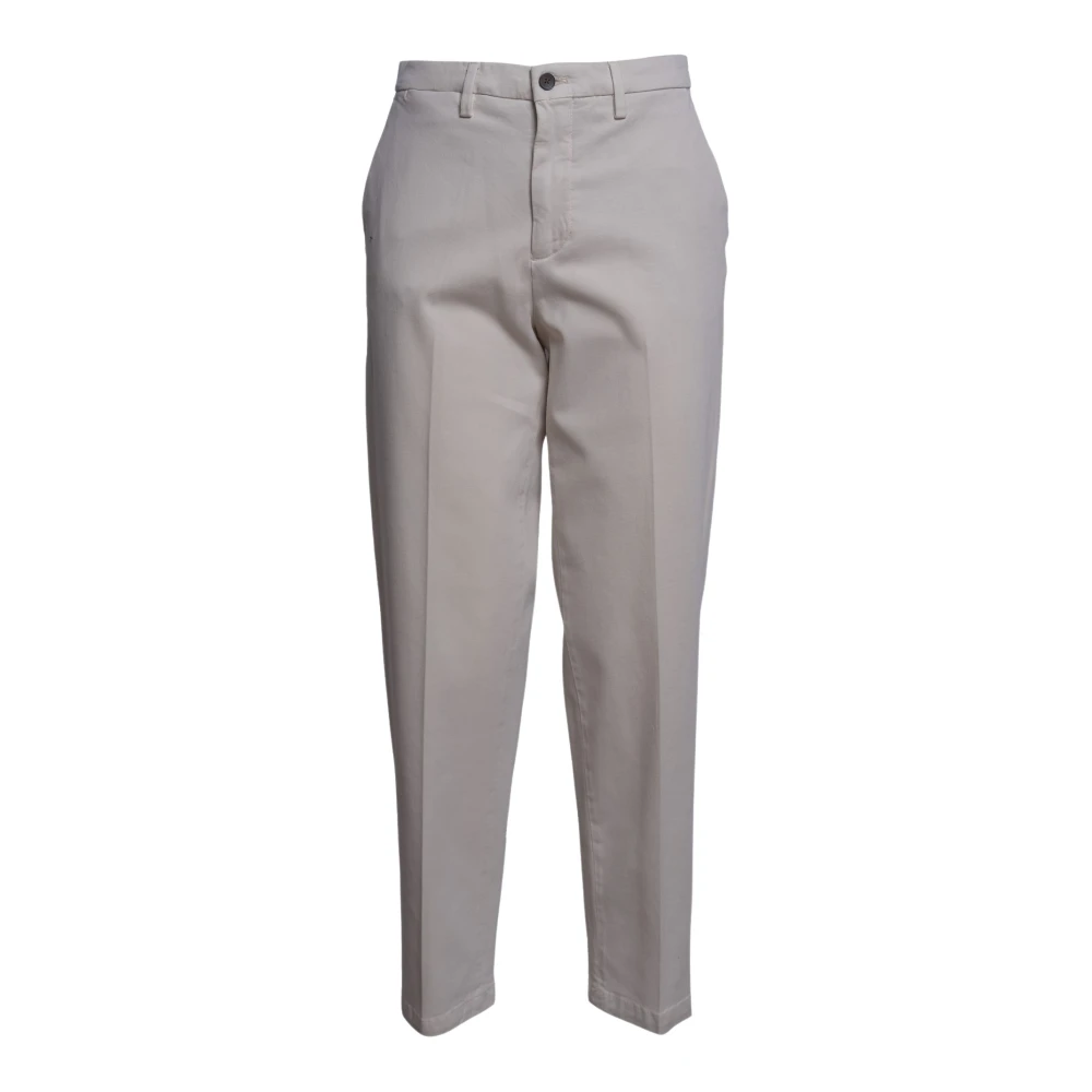 Briglia Kvinno Beige Byxor Dam, M, Bomull, Jean Chino