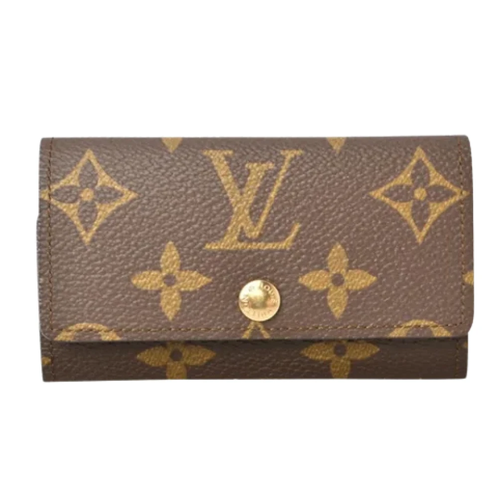 Louis Vuitton Vintage Pre-owned Canvas key-holders Brown Dames