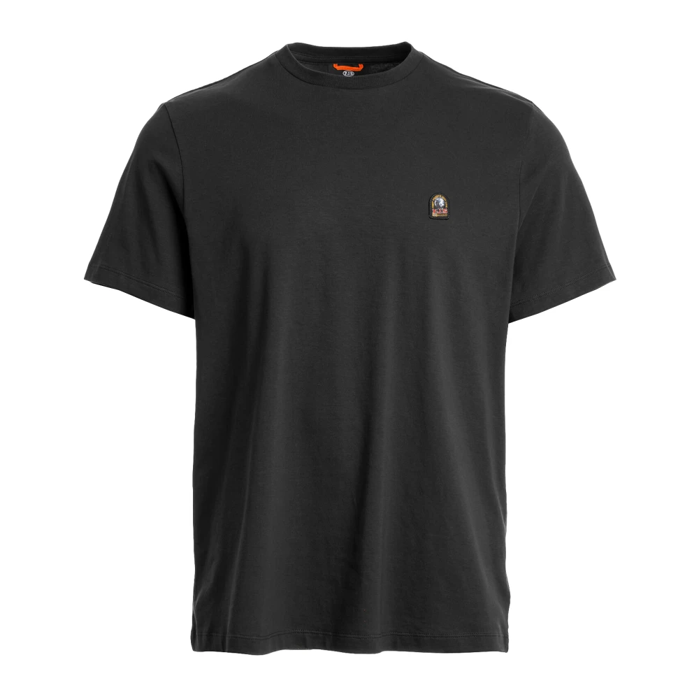 Parajumpers Casual Katoenen T-shirt voor Mannen Black Heren