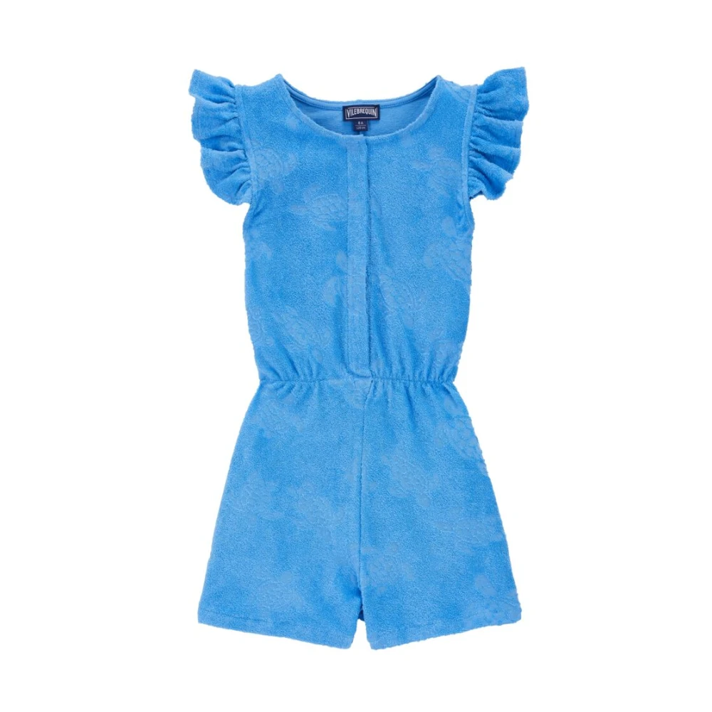 Vilebrequin Terry Playsuit Blue, Flicka