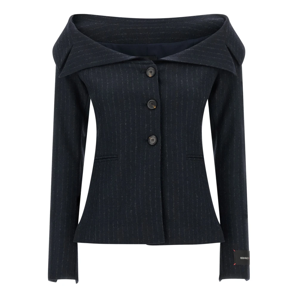 Pinko Donna Blu Giacche, L, New,
