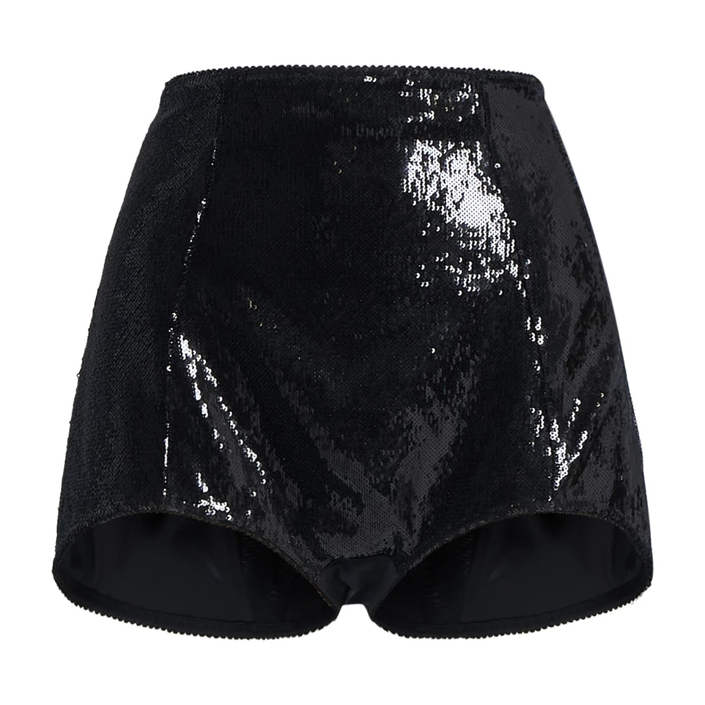 Dolce & Gabbana Zwarte Shorts voor Heren Black Dames